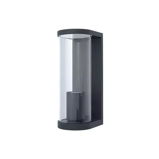 LEDVANCE ENDURA® TUBULAR kültéri fali lámpa sötét szürke színben, 222mm magasság, IP44, E27 ( 4058075554450 )