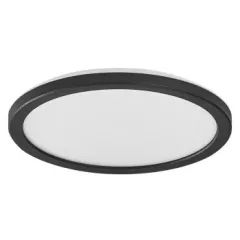   LEDVANCE ORBIS ULTRA SLIM CLICK DIM beltéri kerek mennyezeti lámpatest fekete színben, 1020lm, 15W, IP20, 3000K, átmérő: 27mm ( 4058075752863 )