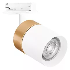   LEDVANCE LED TRACKLIGHT SPOT CYLINDER GOLD beltéri sínes spot lámpatest fehér/arany színben, IP20, hossz: 142mm, GU10 ( 4058075756687 )