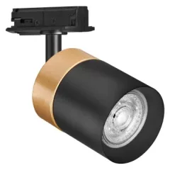   LEDVANCE LED TRACKLIGHT SPOT CYLINDER GOLD beltéri sínes spot lámpatest fehér/arany színben, IP20, hossz: 142mm, GU10 ( 4058075756700 )