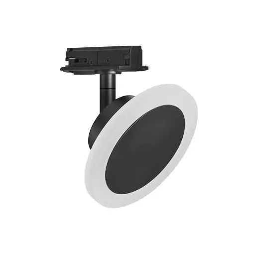 LEDVANCE SMART+ TRACKLIGHT CIRCLE beltéri sínes lámpatest fekete színben, 350lm, 6,5W, IP20, 3000-6500K, hossz: 95mm ( 4058075759763 )