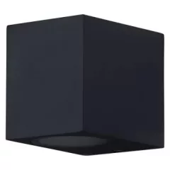   LEDVANCE LED Endura Classic Square kültéri szögletes fali és folyosó lámpatest fekete színben, szélesség: 81mm, IP44, GU10 ( 4058075763623 )
