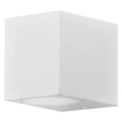   LEDVANCE LED Endura Classic Square kültéri szögletes fali és folyosó lámpatest fehér színben, szélesség: 81mm, IP44, GU10 ( 4058075763661 )