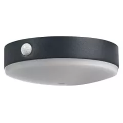   LEDVANCE LED Endura Style solar Tossa kültéri napelemes lámpatest fekete színben, 500lm, 6W, IP44, 3000K, 3,7V, hossz: 160mm ( 4058075766303 )