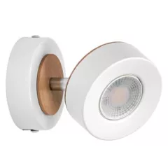   LEDVANCE LED DECOR SPOT PLUTO WHITE mennyezetre szerelhető állítható SPOT lámpa fehér színben, 300lm, 4,8W, IP20, 3000K, hossz: 90mm ( 4058075827882 )