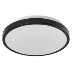   LEDVANCE LED ORBIS LONDON beltéri kerek mennyezeti lámpatest fekete színben, 1000lm, 16W, IP20, 3000K, átmérő: 70mm ( 4058075829206 )