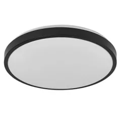   LEDVANCE LED ORBIS LONDON beltéri kerek mennyezeti lámpatest fekete színben, 2200lm, 36W, IP20, 3000K, átmérő: 95mm ( 4058075829244 )