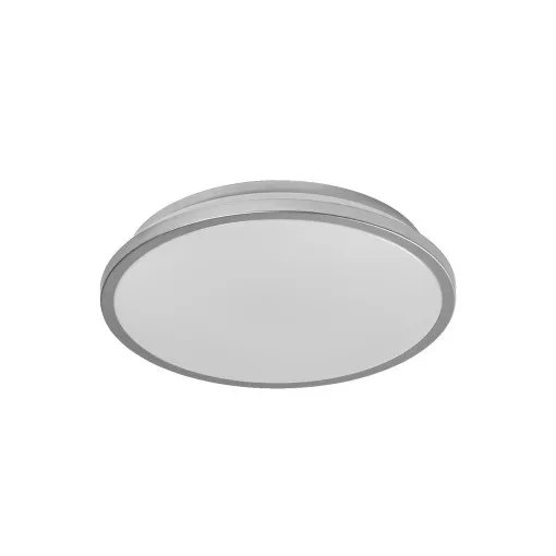 LEDVANCE ORBIS DUBLIN beltéri kerek mennyezeti lámpatest ezüst színben, 1100lm, 16W, IP20, 3000K, átmérő: 60mm ( 4058075829268 )