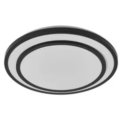   LEDVANCE LED ORBIS BERLIN beltéri kerek mennyezeti lámpatest fekete színben, 2400lm, 36W, IP20, 3000K, átmérő: 80mm ( 4058075829367 )