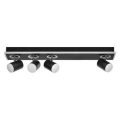   LEDVANCE LED DECOR SPOT MARS BLACK mennyezetre szerelhető állítható SPOT lámpa fekete színben, 1800lm, 58,5W, IP20, 3000K, hossz: 713mm ( 4058075833999 )