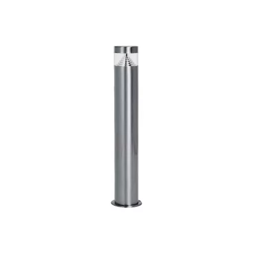 LEDVANCE LED Endura Hybrid Bollard Orion kültéri álló lámpatest acél színben, 170lm, 2W, IP44, 3000K, 12V, átmérő: 500mm ( 4058075834545 )