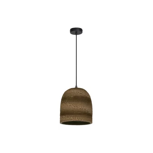 LEDVANCE Decor Cardboard Ball Pendant beltéri kartonpapír függesztett lámpatest barna színben, átmérő: 250mm, IP20, E27 ( 4058075837188 )