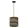 LEDVANCE Decor Cardboard Cylinder Pendant beltéri kartonpapír függesztett lámpatest barna színben, IP20, átmérő: 1300mm, E27 ( 4058075837249 )