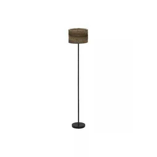 LEDVANCE Decor Cardboard Cylinder Floor beltéri kartonpapír álló lámpa barna színben, IP20, átmérő: 1600mm, E27 ( 4058075837324 )