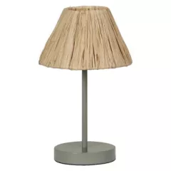   LEDVANCE LED Decor Raffia beltéri asztali lámpatest barna/zöld színben, IP20, átmérő: 330mm, E27 ( 4058075838215 )