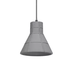   LEDVANCE Decor Concrete beltéri mennyezeti/függesztett lámpatest sötétszürke színben, átmérő: 200mm, IP20, E27 ( 4058075838307 )