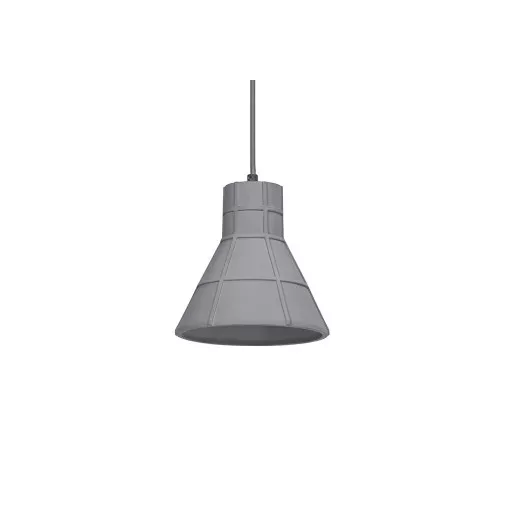 LEDVANCE Decor Concrete beltéri mennyezeti/függesztett lámpatest sötétszürke színben, átmérő: 200mm, IP20, E27 ( 4058075838307 )