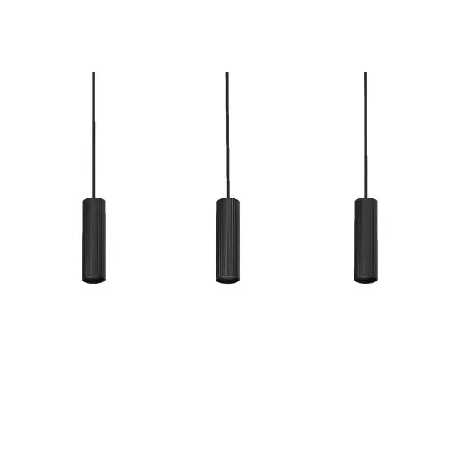 LEDVANCE LED Decor Drums beltéri mennyezeti/függesztett lámpatest fekete színben, IP20, hossz: 825mm, GU10 ( 4058075838581 )