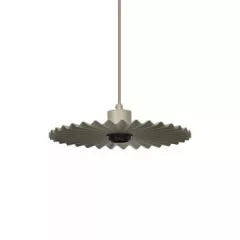   LEDVANCE LED Decor Plisse beltéri mennyezeti/függesztett lámpatest bézs színben, IP20, átmérő: 1100mm, E27 ( 4058075838741 )
