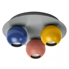   LEDVANCE LED Decor Bubble Ceiling beltéri mennyezeti lámpatest többszínű, IP20, átmérő: 103mm, E27 ( 4058075838949 )