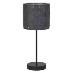   LEDVANCE Decor Felt Weaving beltéri asztali lámpatest sötétszürke színben, átmérő: 160mm, IP20, E14 ( 4058075839106 )