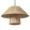 LEDVANCE Decor Bamboo Paper Hut Pendant beltéri bambuszpapír búrás függesztett lámpatest barna színben, átmérő: 400mm, IP20, E27 ( 4058075840669 )