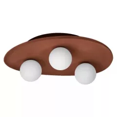   LEDVANCE LED Decor Clay beltéri oldalfali lámpatest barna színben, 155mm magasság, IP20, G9 ( 4058075841086 )