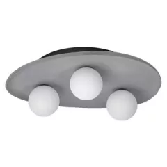   LEDVANCE LED Decor Concrete Nest beltéri oldalfali lámpatest szürke színben, 155mm magasság, IP20, G9 ( 4058075841161 )