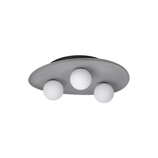LEDVANCE LED Decor Concrete Nest beltéri oldalfali lámpatest szürke színben, 155mm magasság, IP20, G9 ( 4058075841161 )