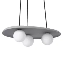   LEDVANCE LED Decor Concrete Nest beltéri mennyezeti/függesztett lámpatest szürke színben, IP20, hossz: 500mm, G9 ( 4058075841185 )