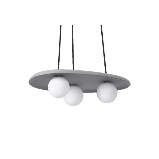 LEDVANCE LED Decor Concrete Nest beltéri mennyezeti/függesztett lámpatest szürke színben, IP20, hossz: 500mm, G9 ( 4058075841185 )