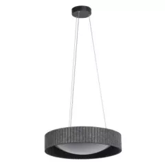   LEDVANCE Decor Felt beltéri mennyezeti/függesztett lámpatest sötétszürke színben, 1000lm, 28W, IP20, 3000K, átmérő: 1500mm ( 4058075841567 )