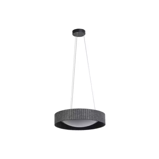 LEDVANCE Decor Felt beltéri mennyezeti/függesztett lámpatest sötétszürke színben, 1000lm, 28W, IP20, 3000K, átmérő: 1500mm ( 4058075841567 )