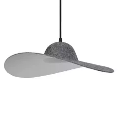   LEDVANCE Decor Felt Hat beltéri mennyezeti/függesztett lámpatest sötétszürke színben, IP20, átmérő: 1500mm, E27 ( 4058075841581 )