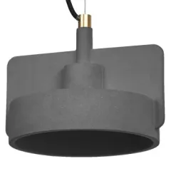   LEDVANCE LED Decor Mold Pendant beltéri mennyezeti/függesztett lámpatest sötétszürke színben, IP20, átmérő: 1500mm, E27 ( 4058075841628 )