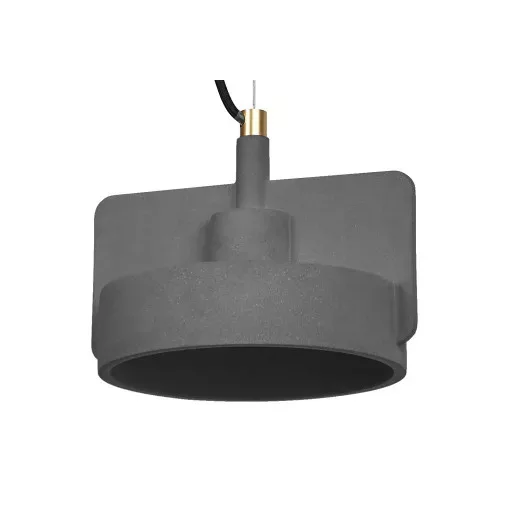 LEDVANCE LED Decor Mold Pendant beltéri mennyezeti/függesztett lámpatest sötétszürke színben, IP20, átmérő: 1500mm, E27 ( 4058075841628 )