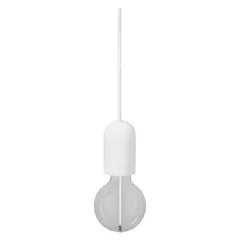   LEDVANCE Vintage 1906 PenduLum Round beltéri felfüggeszthető lámpatest vintage stílusban fehér színben, átmérő: 120mm, IP20, E27 ( 4099854092640 )