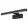 LEDVANCE LED Orbis Disc Bar Bathroom Mirror beltéri fürdőszobai tükörvilágító fekete színben, 300lm, 7W, IP44, 3000-4000K, hossz: 400mm ( 4099854096075 )