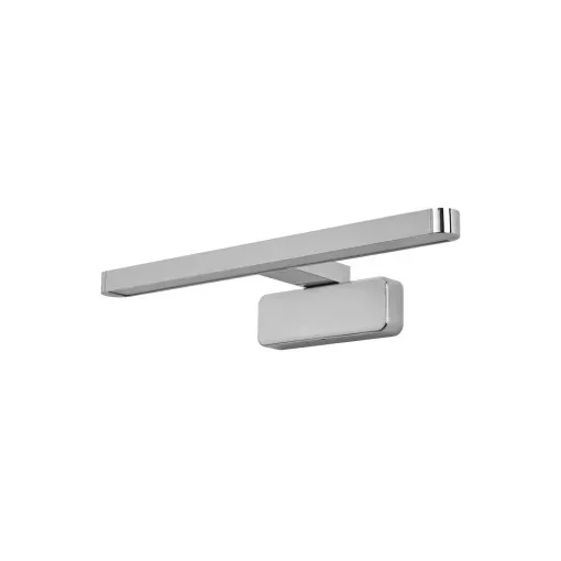 LEDVANCE LED Orbis Disc Bar Bathroom Mirror beltéri fürdőszobai tükörvilágító króm színben, 380lm, 7W, IP44, 3000-4000K, hossz: 400mm ( 4099854096099 )