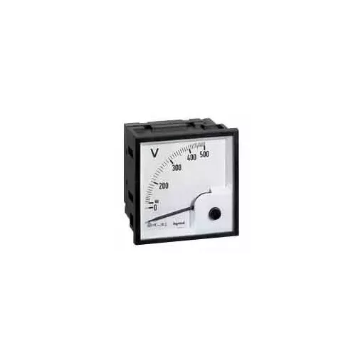 Legrand 014601 Lexic A mérő analóg ÁV csatlakoztatású 5A AC négyzetes kivágású ( Legrand 014601 )