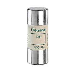   Legrand 015025 Lexic hengeres olvadóbiztosító 25A aM 22 x58 ütőszeg nélkül ( Legrand 015025 )
