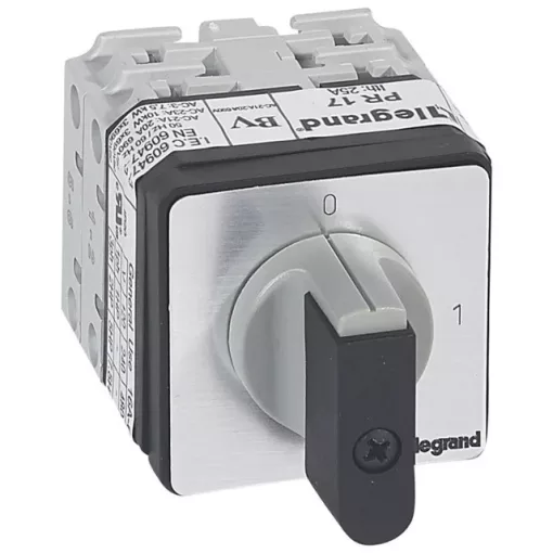 Legrand 027408 Görgős kapcsoló 4P 20A PR17 0-1 ( Legrand 027408 )