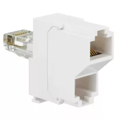  Legrand 032746 doubler RJ45 csatlakozóaljzatba dugható L1/L2 tel LCS3 ( Legrand 032746 )