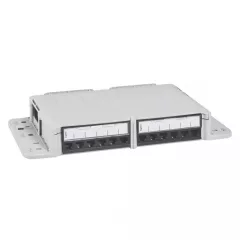   Legrand 033796 üres moduláris patch doboz 12xRJ45 LCS3 port fogadására szürke LCS3 ( Legrand 033796 )