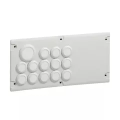   Legrand 036495 Cabstop 14 bemenetes + tartalék kábelbevezető lap ( Legrand 036495 )