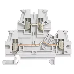  Legrand 037168 Viking3 fázis 4mm2 sorkapocs szürke 2 emeletes csavarral ( Legrand 037168 )