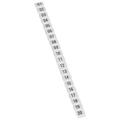 Legrand 038150 Jelölőszámok 01-20 0,5-1,5 mm2 ( Legrand 038150 )