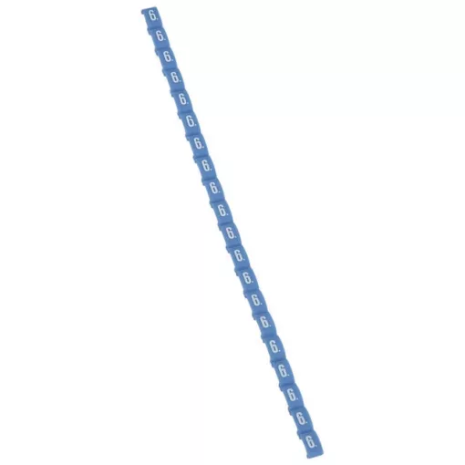 Legrand 038406 Duplix 6 jelölő kék ( Legrand 038406 )