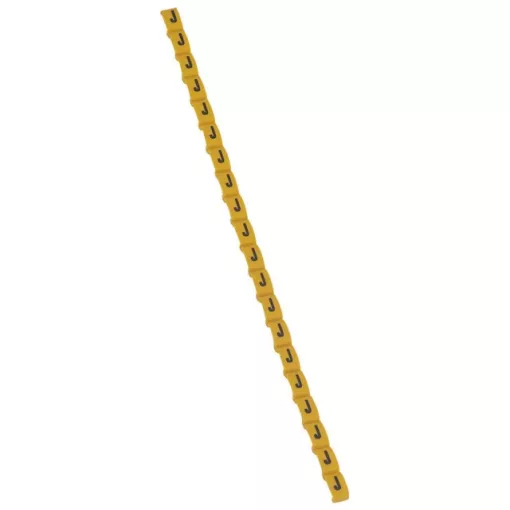 Legrand 038419 Duplix J jelölő sárga ( Legrand 038419 )
