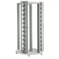   Legrand 046396 nyitott rack 19" 42U MAG: 1956 SZÉL: 540 MÉLY: 820 szürke négy tatóbordás MAX: 300 kg LinkeoRACK ( Legrand 046396 )